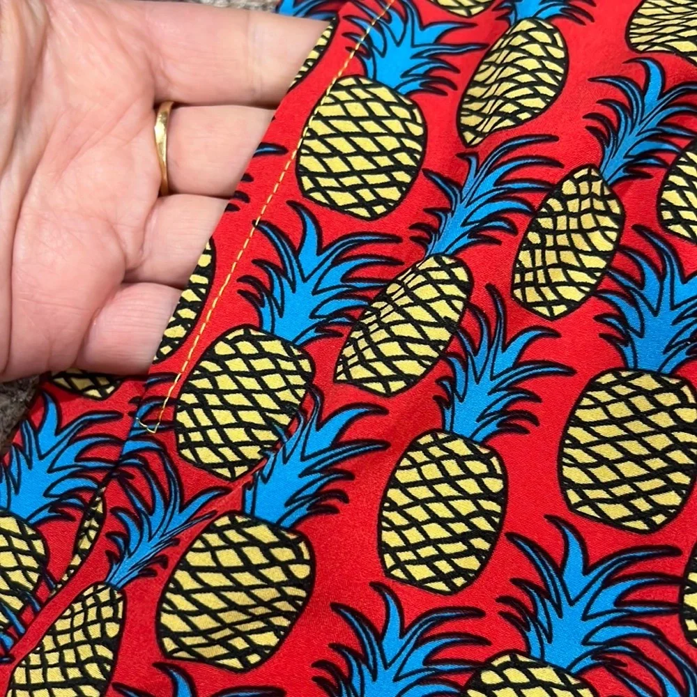 Public Republic Pineapple Print Men's swim shorts size small